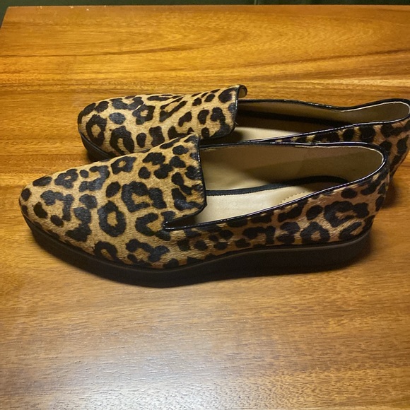 Franco Sarto leopard pony hair loafers - Picture 2 of 3